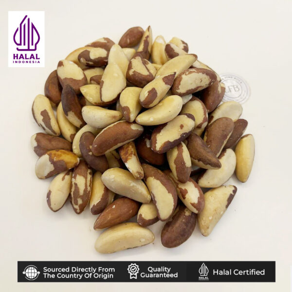 Kacang Brazil Kupas Mentah - Raw Brazil Nuts (Bolivia) 1Kg