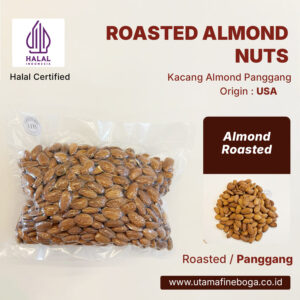 Kacang Almond Panggang (USA) 1Kg