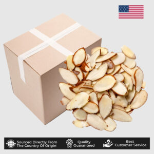 Kacang Almond Iris Mentah (USA) 1 Karton 11,34Kg