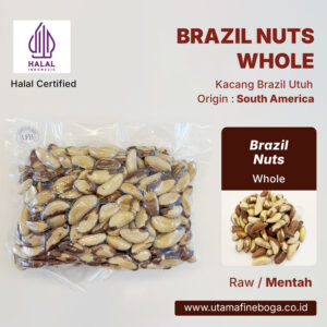 Kacang Brazil Kupas Mentah 1Kg