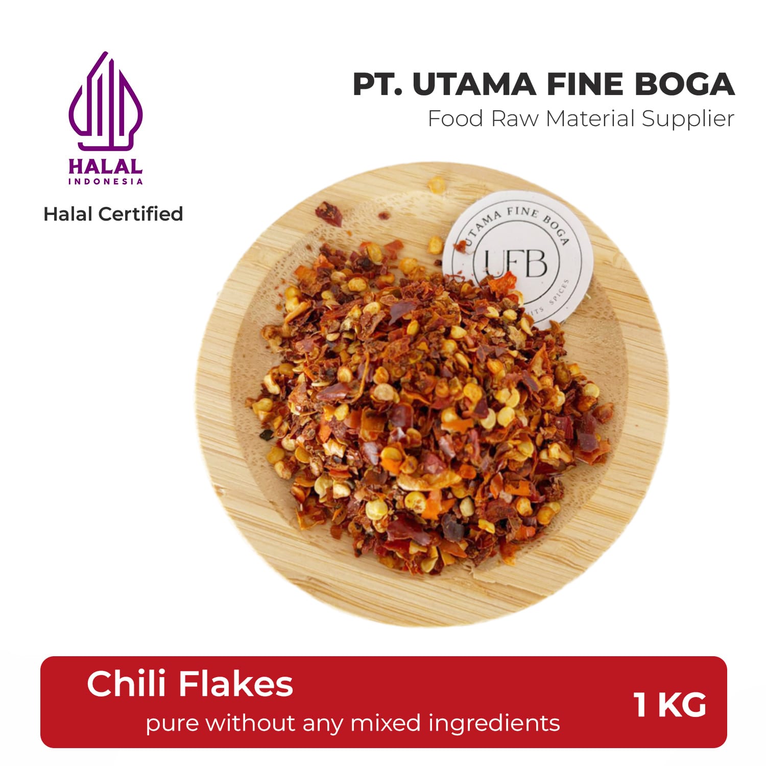 Cabai Giling Kasar Kering 1Kg