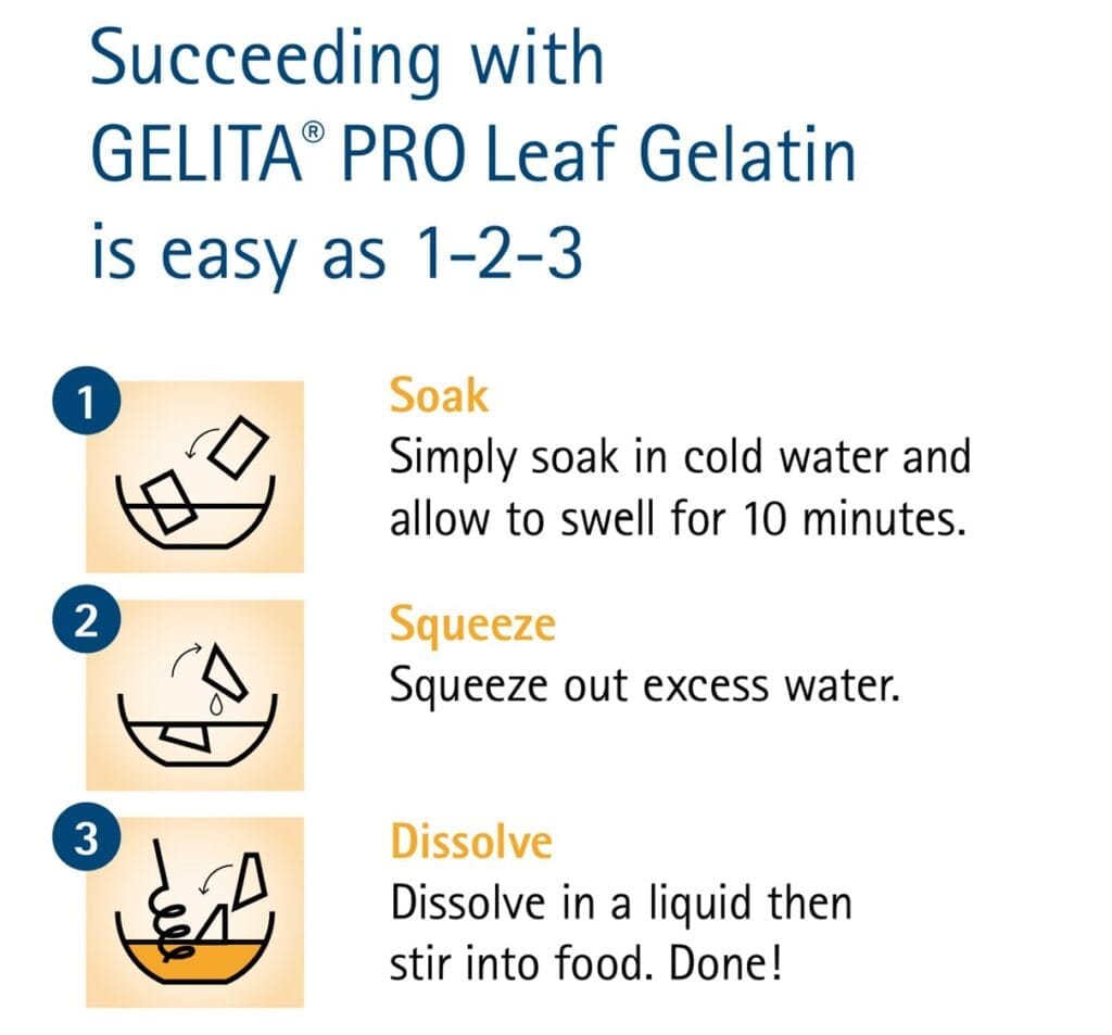 Gelatin Sheet Gelita Lembar (Halal) 1 Box / 1Kg - Gambar 6