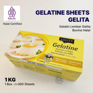 Gelatin Sheet Gelita 1 Box / 1000g