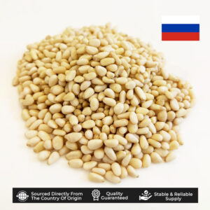 Kacang Pinus Kupas Mentah - Raw Pine Nuts (Siberia) 1Kg