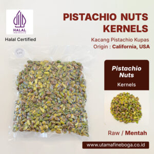 Kacang Pistachio Kupas Mentah (California, USA) 1Kg