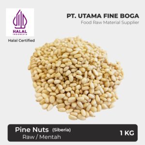 Kacang Pinus Kupas Mentah (Siberia) 1Kg
