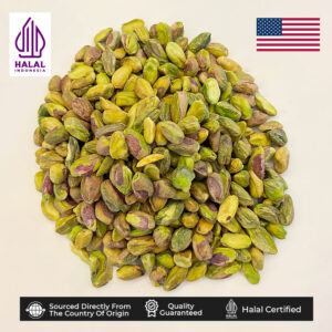 Kacang Pistachio Kupas Mentah - Raw Pistachio (California, USA) 1Kg