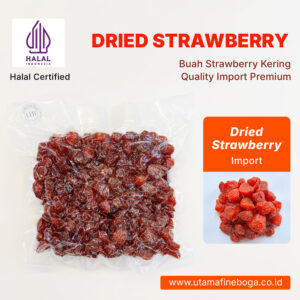 Buah Strawberry Kering - Impor 1Kg
