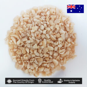 Kacang Macadamia Hancur Mentah - Crushed Macadamia Nuts Raw (Australia) 1Kg