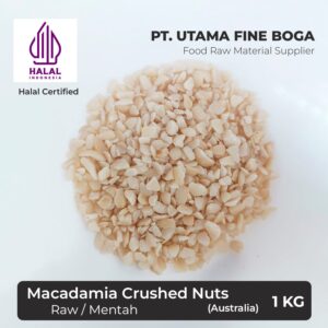 Kacang Macadamia Hancur Mentah (Australia) 1Kg