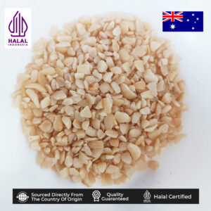 Kacang Macadamia Hancur Mentah - Crushed Macadamia Nuts Raw (Australia) 1Kg