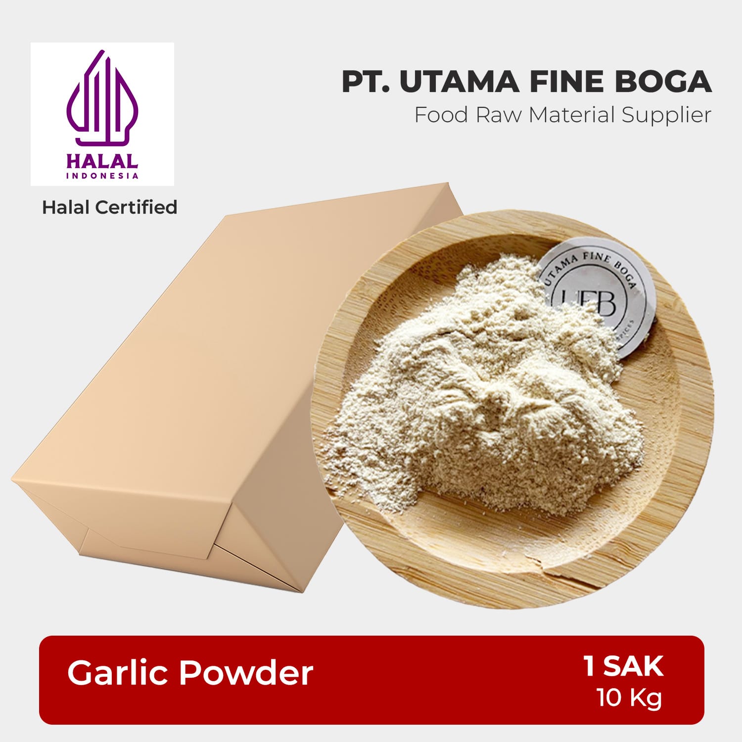 Bubuk Bawang Putih - 1 Sak 10Kg