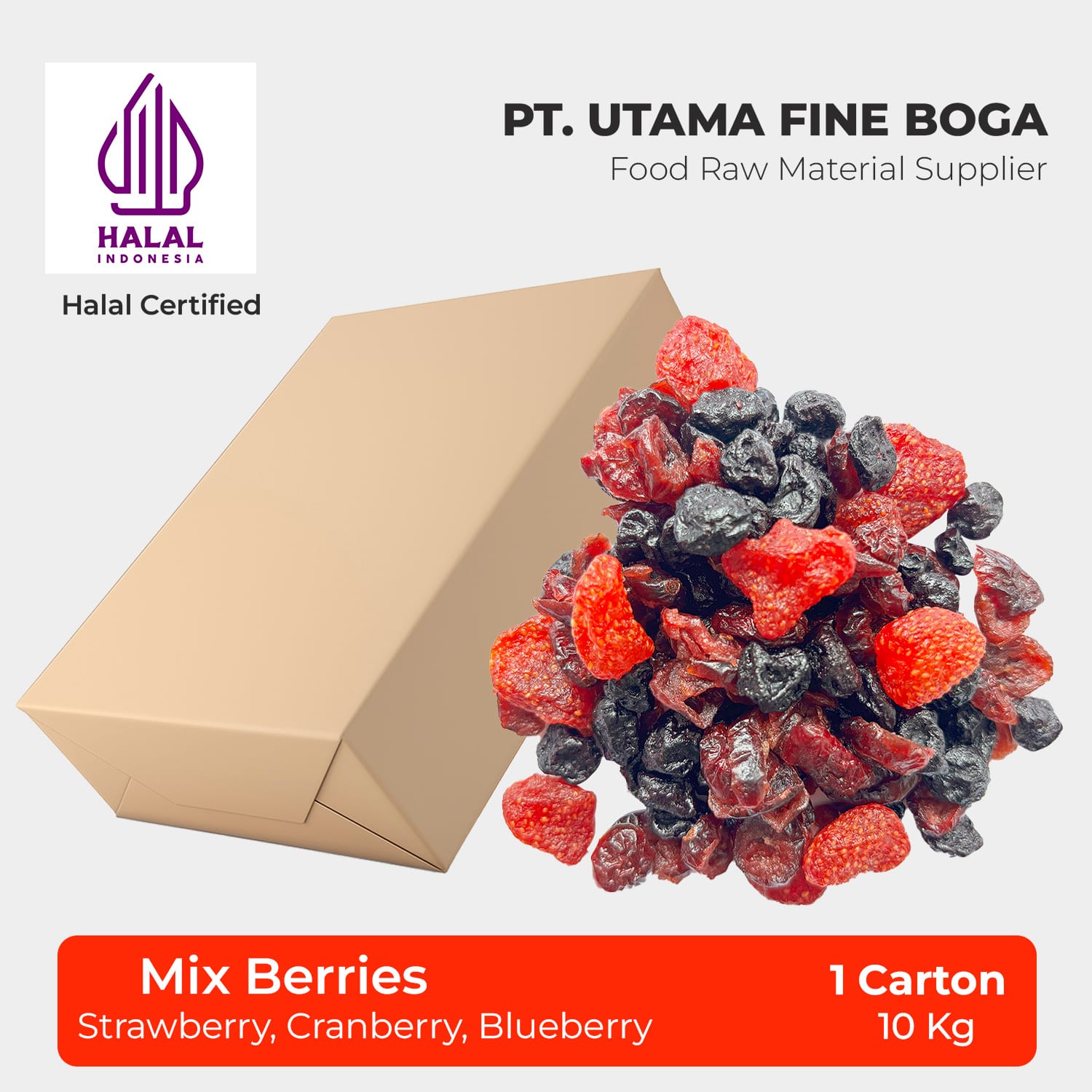 Mix Berries - 1 Karton 10Kg